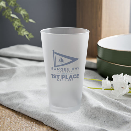 16oz Frosted Pint Glass Award