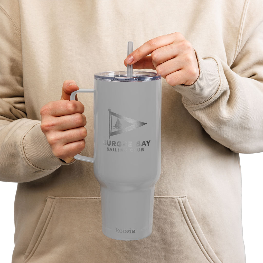 Burgee Bay 40oz Engraved Insulated Tumbler with Lid & Straw