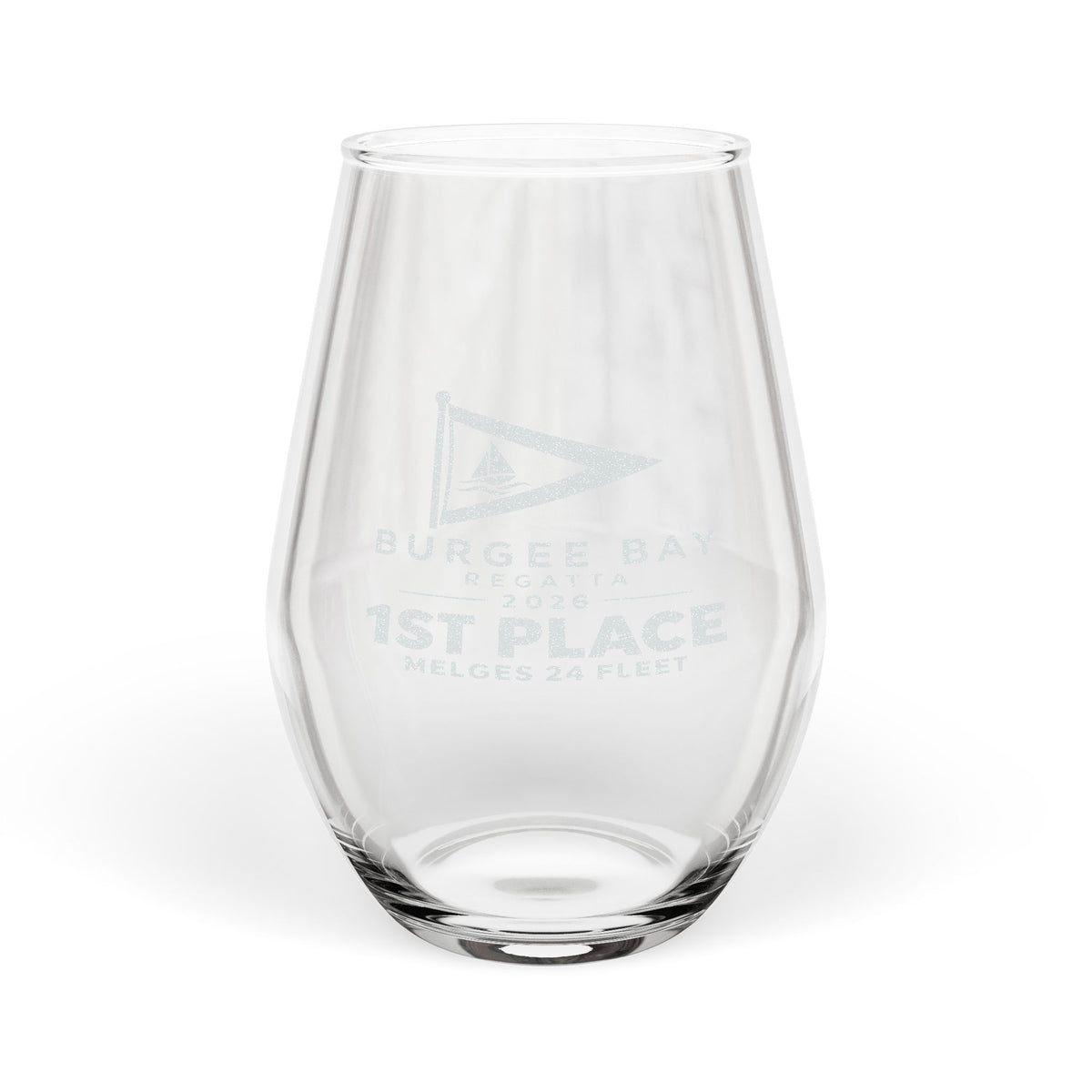 Stemless Wine Glass Award (Engraved)