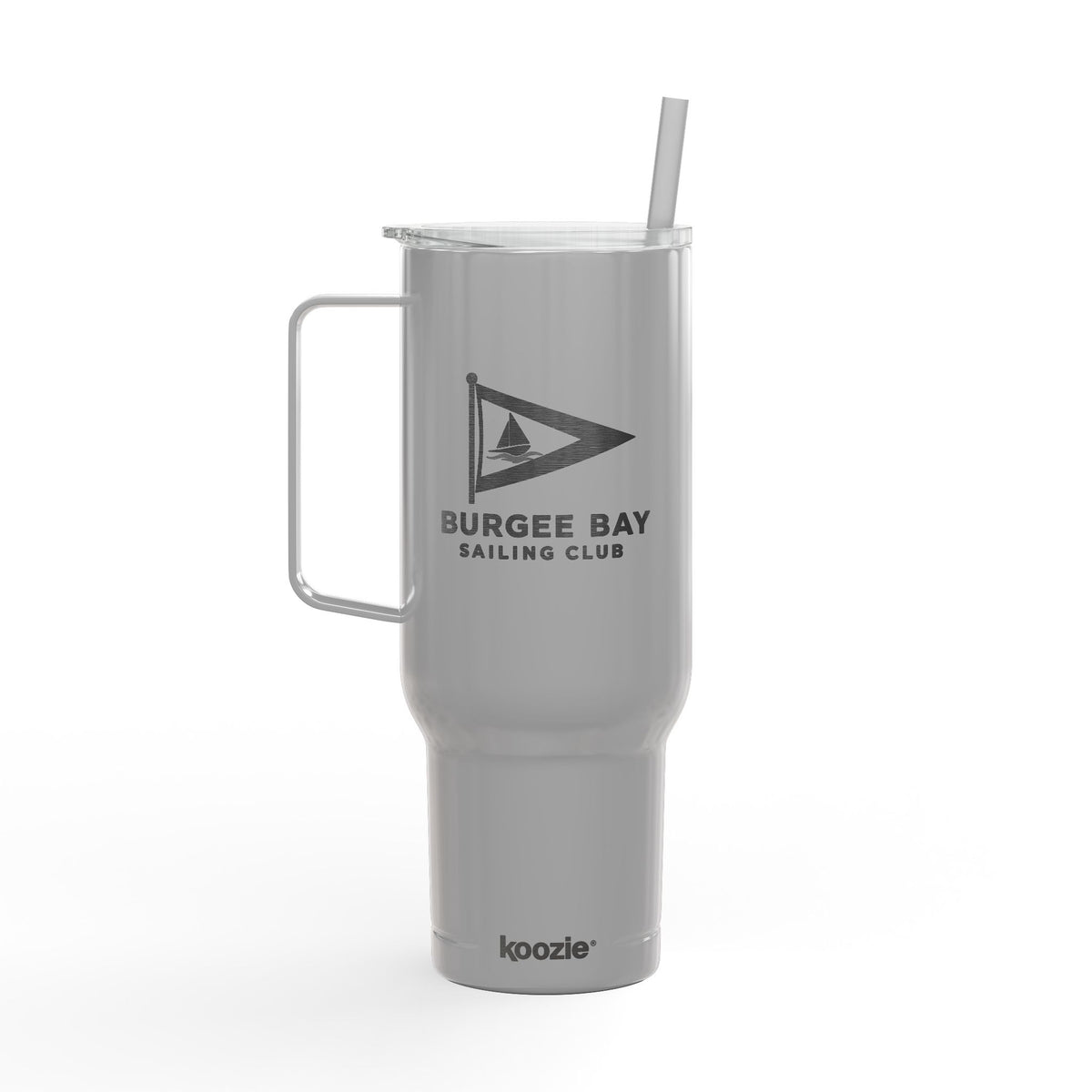 Burgee Bay 40oz Engraved Insulated Tumbler with Lid & Straw