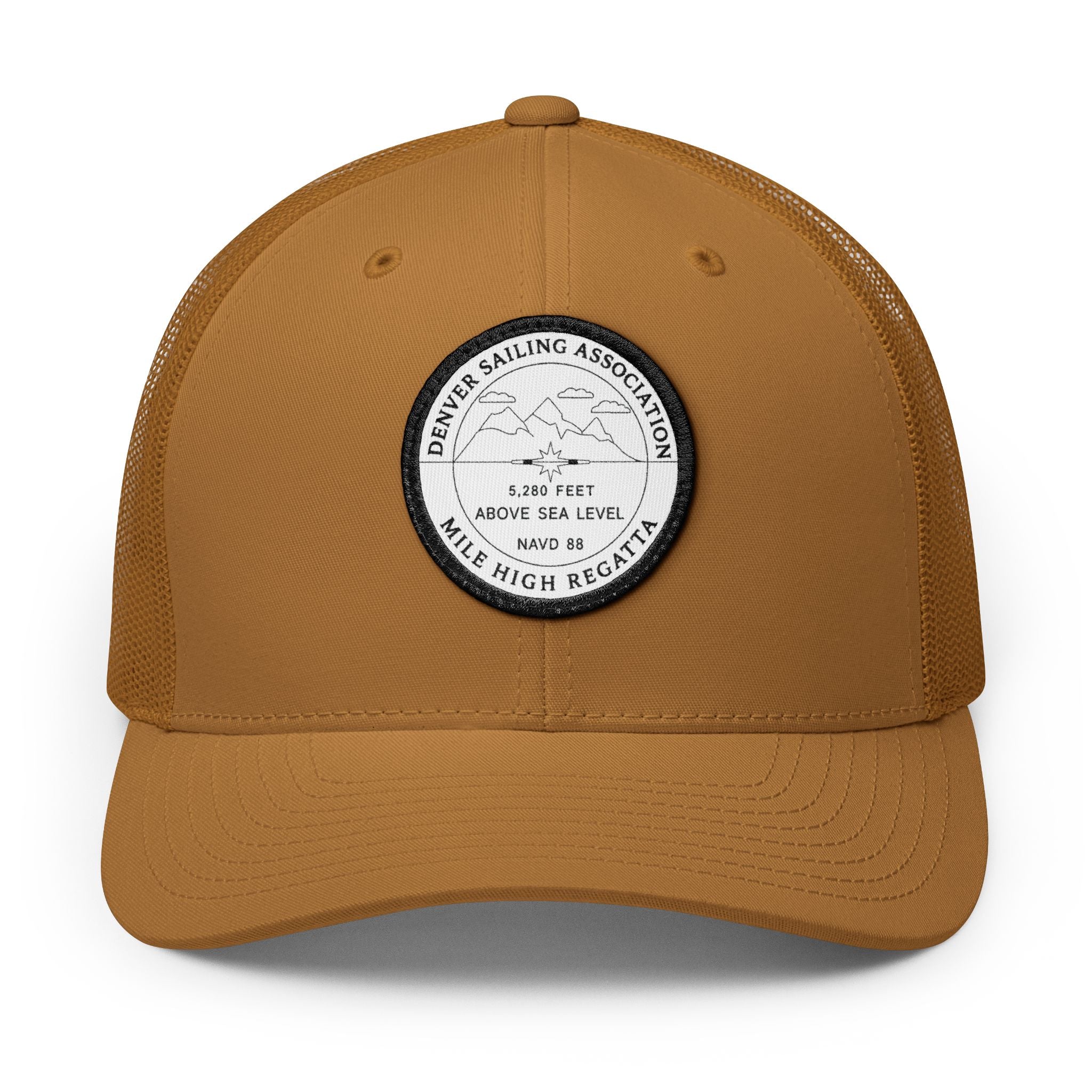 Mile High Regatta Embroidered Patch Trucker Cap