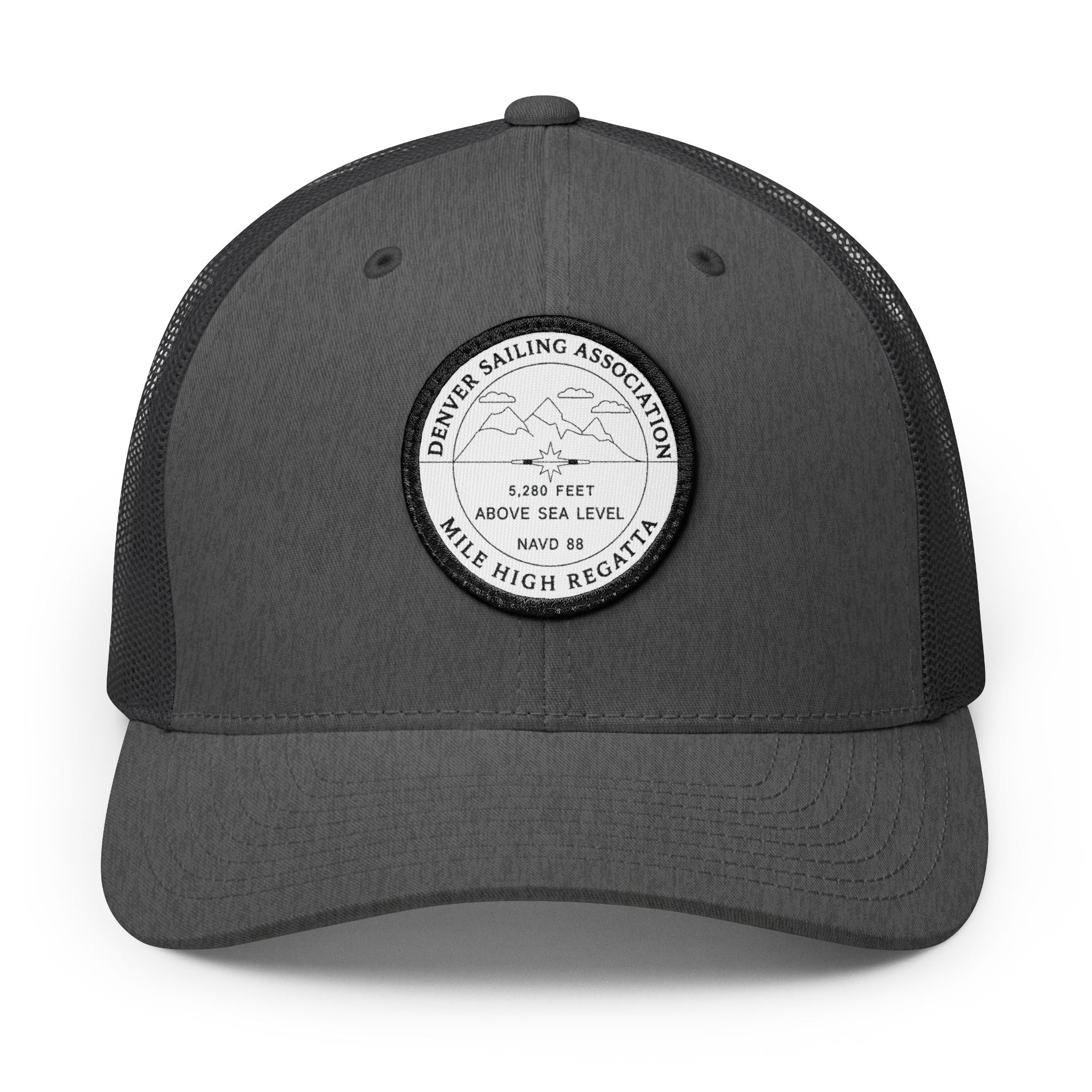 Mile High Regatta Embroidered Patch Trucker Cap