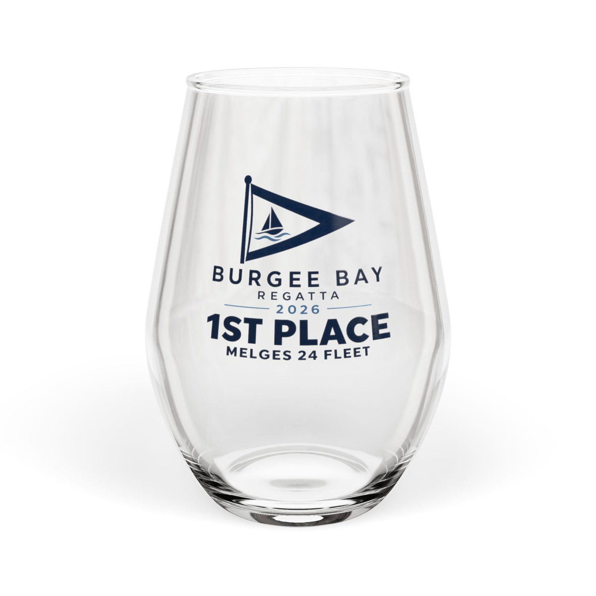 Stemless Wine Glass Award (Printed)
