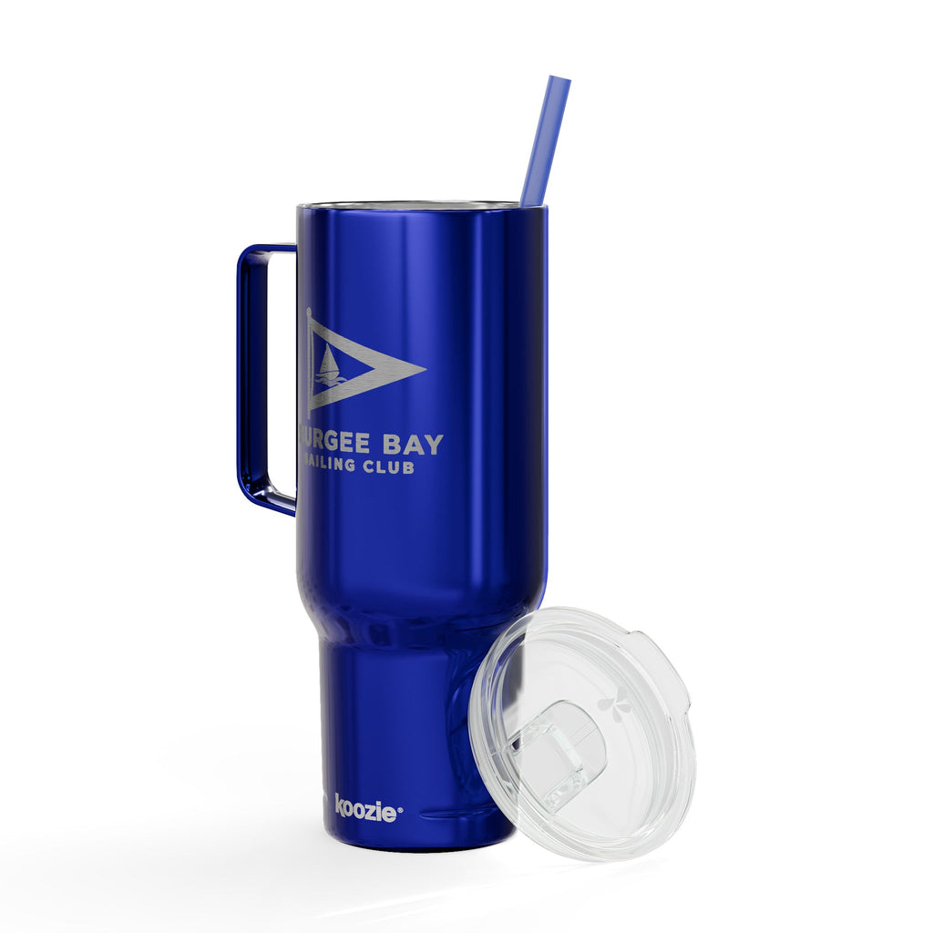 Burgee Bay 40oz Engraved Insulated Tumbler with Lid & Straw