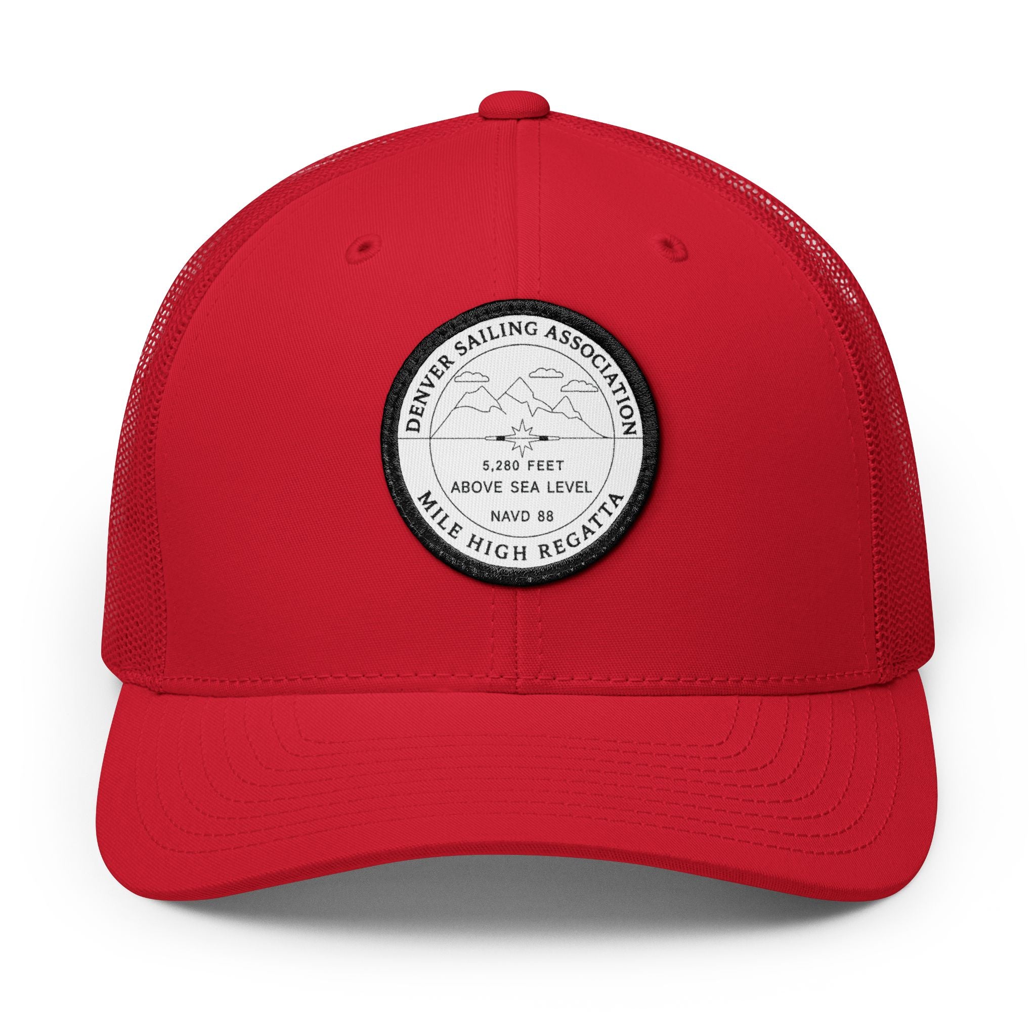 Mile High Regatta Embroidered Patch Trucker Cap
