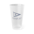 Burgee Bay Sailing Club 16oz Frosted Pint Glass