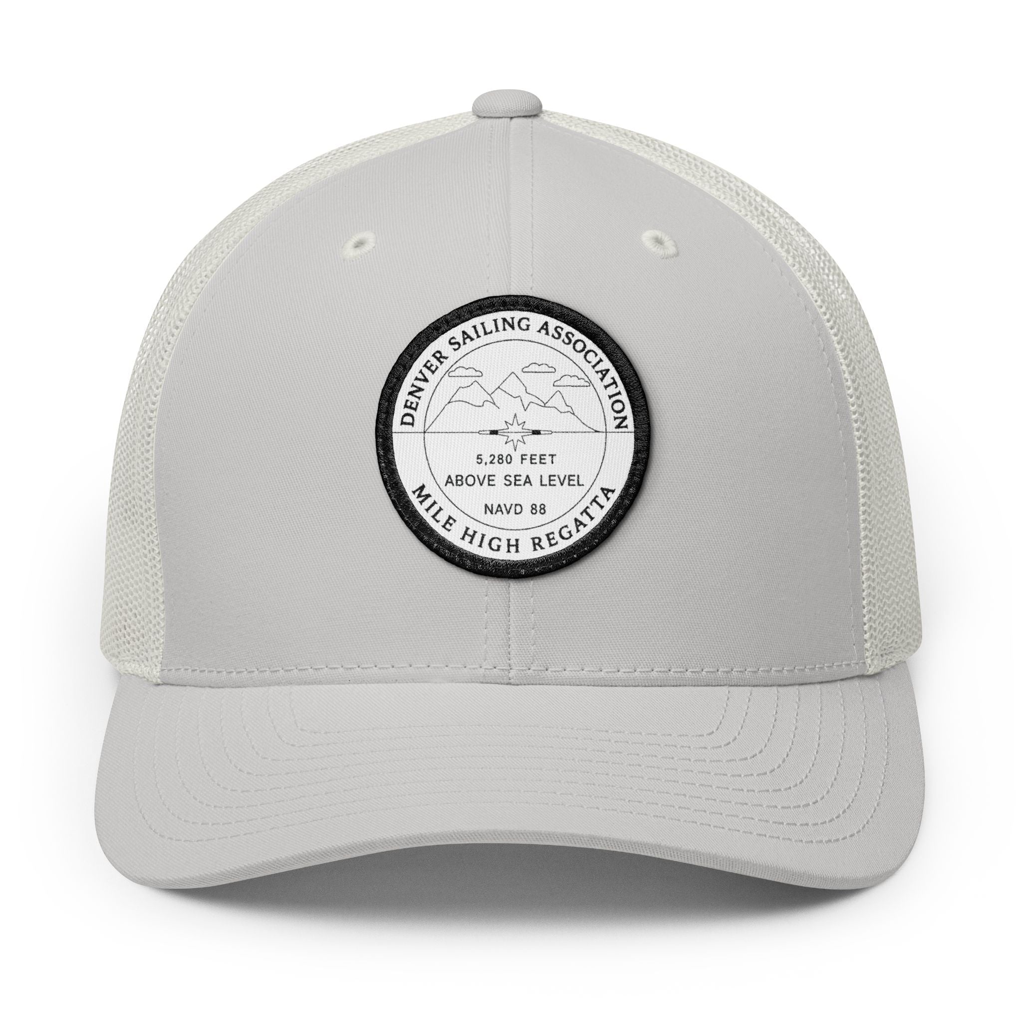 Mile High Regatta Embroidered Patch Trucker Cap