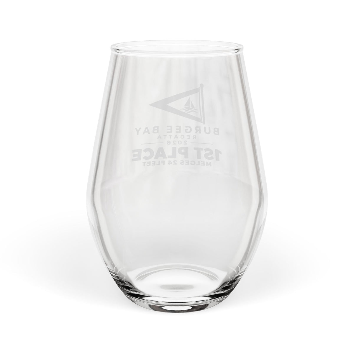 Stemless Wine Glass Award (Printed)