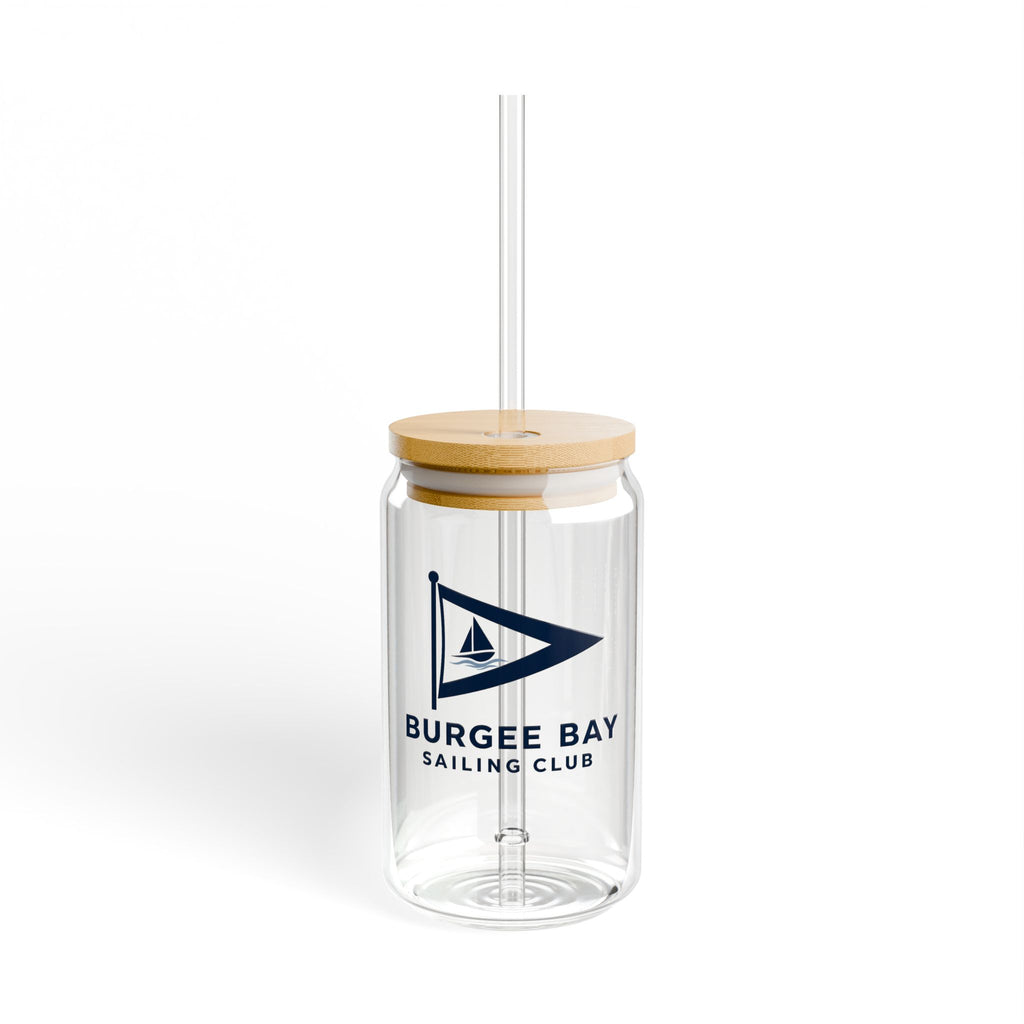 Burgee Bay Sipper Glass | 16oz bamboo lid tumbler