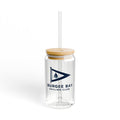 Burgee Bay Sipper Glass | 16oz bamboo lid tumbler