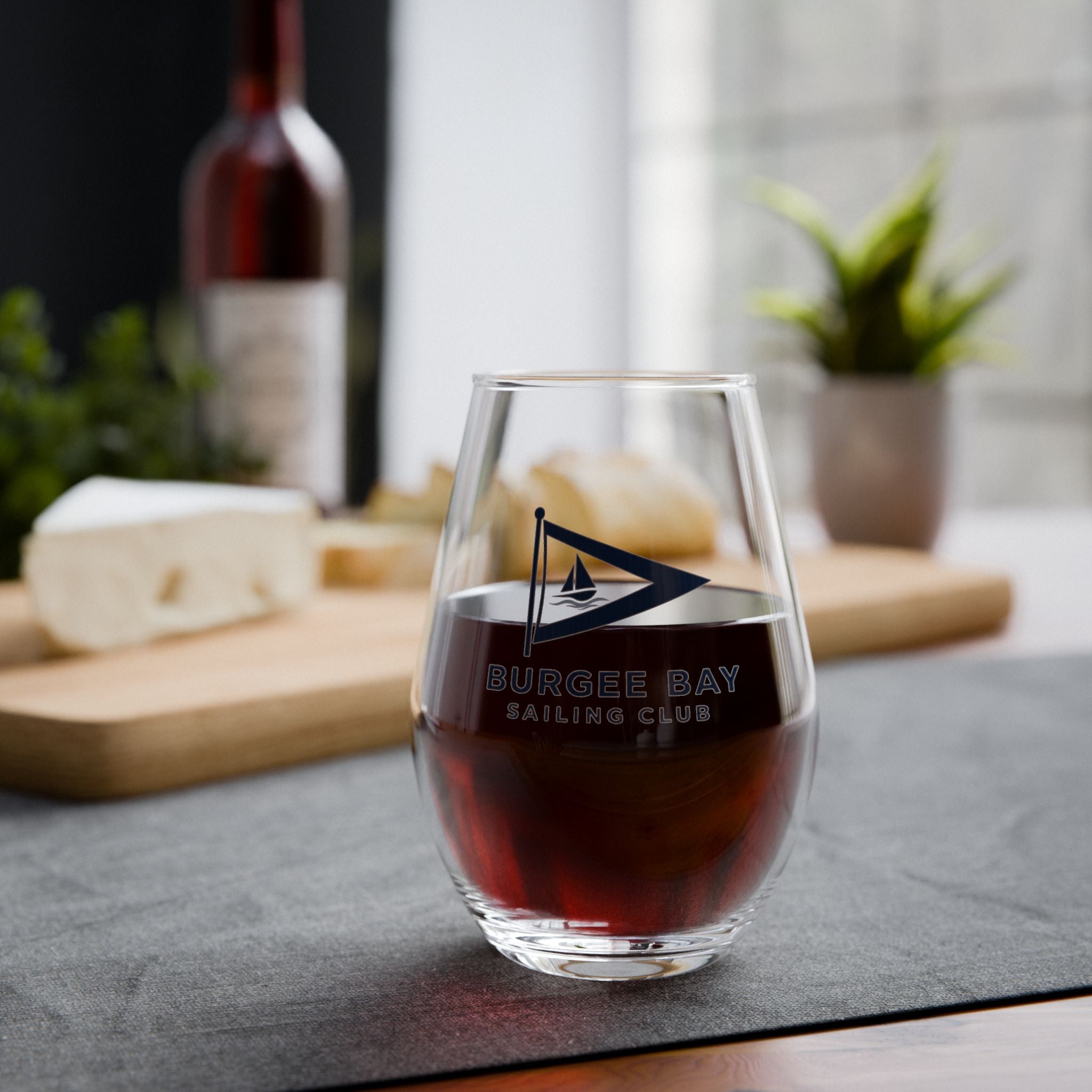 Burgee Bay Stemless Wine Glass | 11.75oz