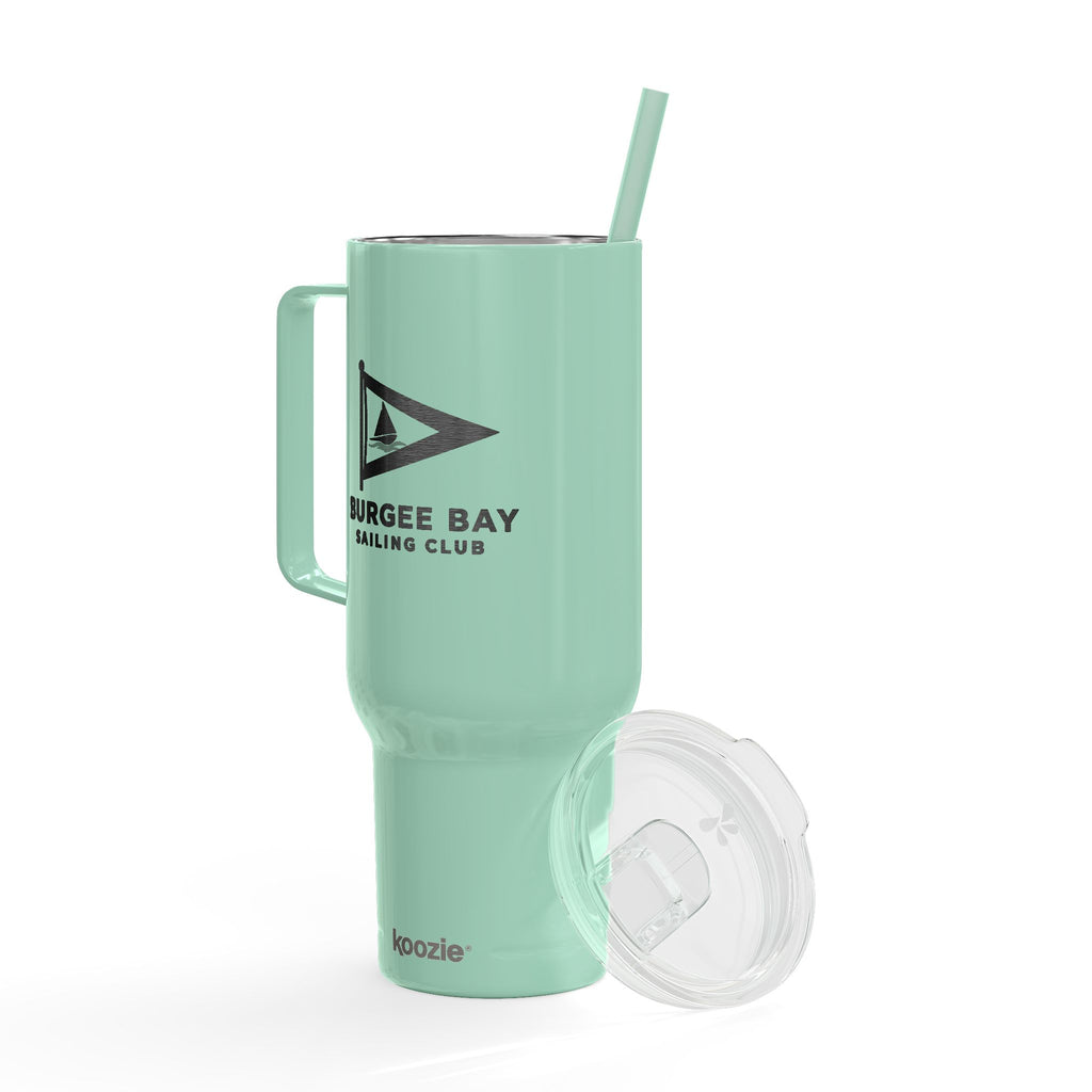 Burgee Bay 40oz Engraved Insulated Tumbler with Lid & Straw