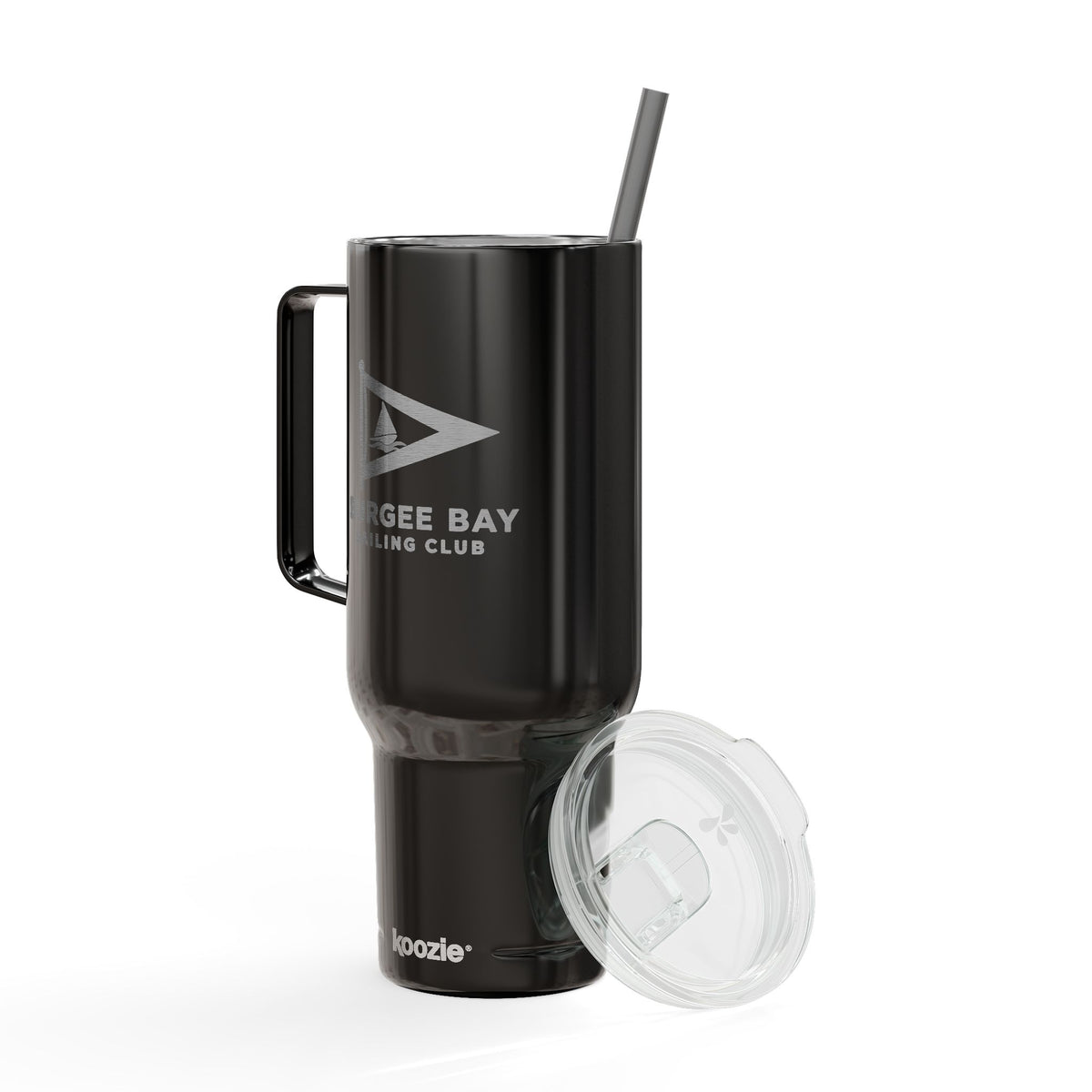 Burgee Bay 40oz Engraved Insulated Tumbler with Lid & Straw