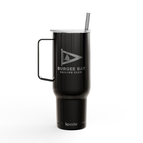 Burgee Bay 40oz Engraved Insulated Tumbler with Lid & Straw