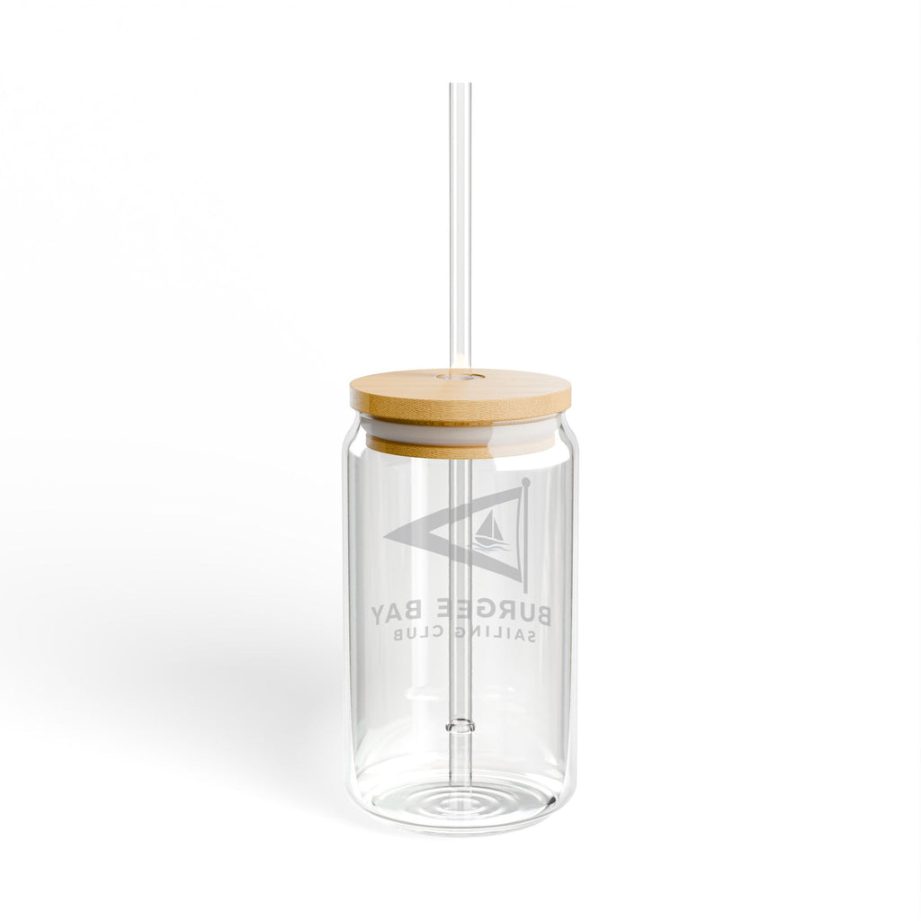 Burgee Bay Sipper Glass | 16oz bamboo lid tumbler