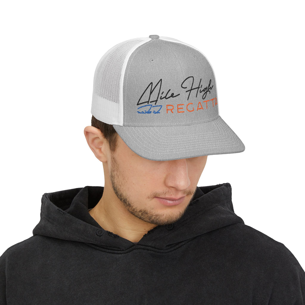 Mile High Regatta Embroidered Truckers Hat