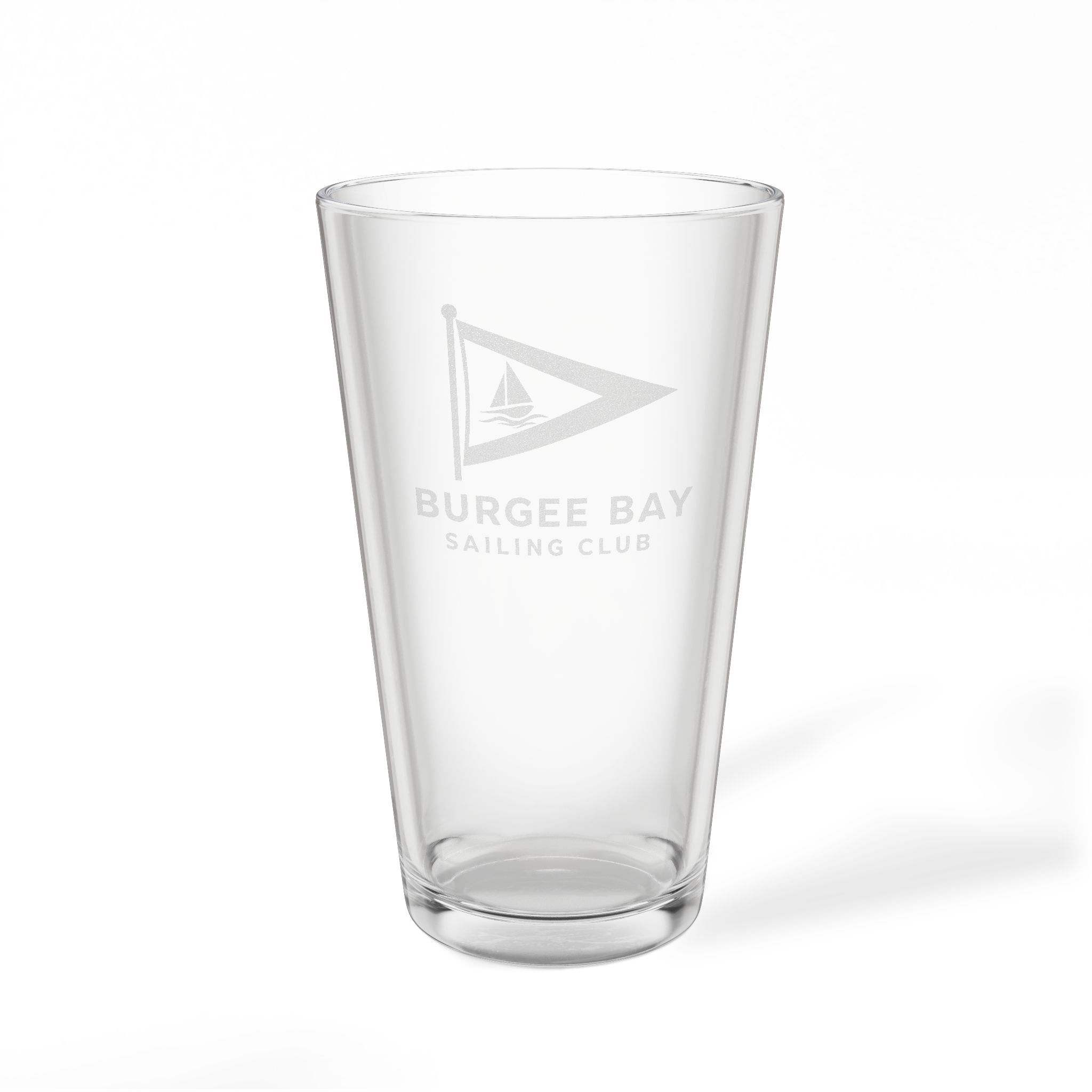 Engraved Club Logo Pint Glass | 16oz Pint