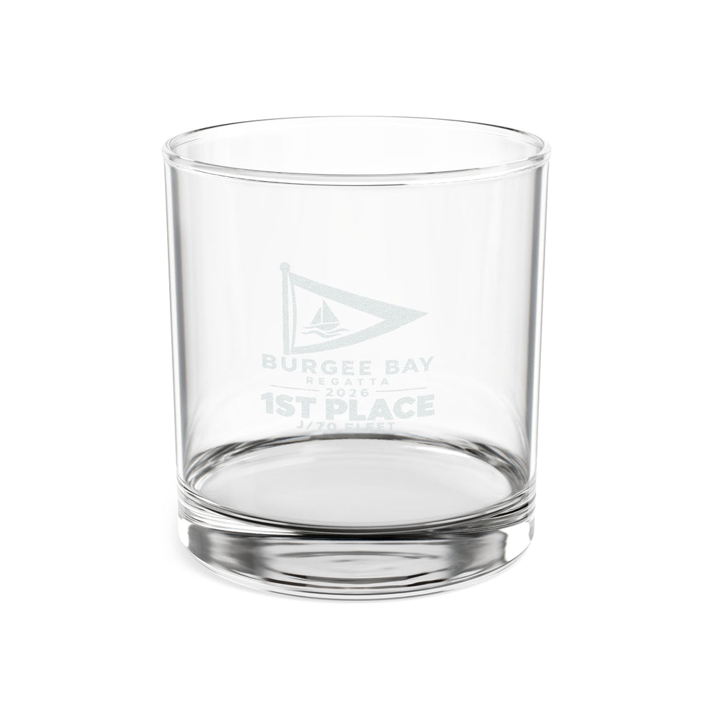 Engraved Rocks Glass Award