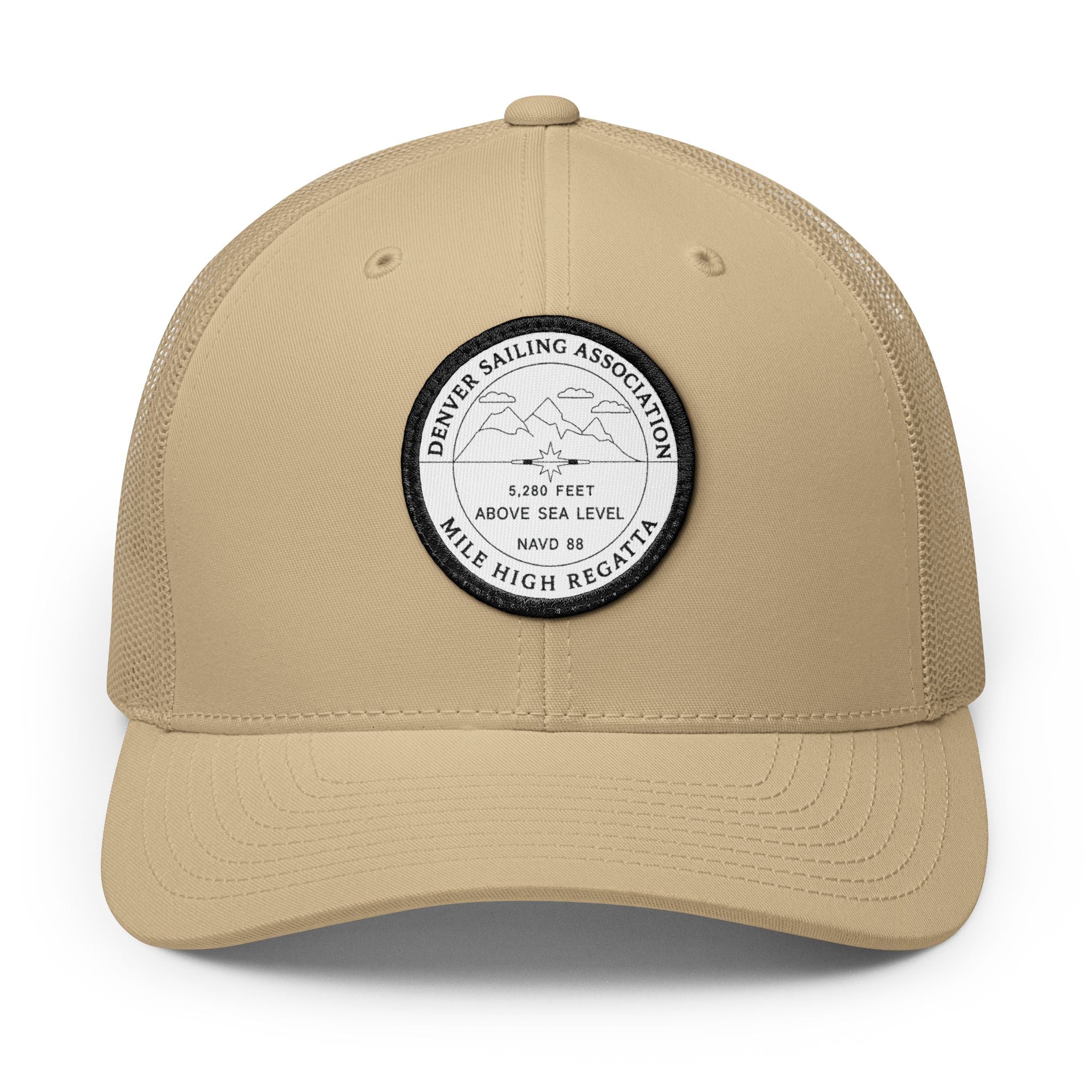 Mile High Regatta Embroidered Patch Trucker Cap