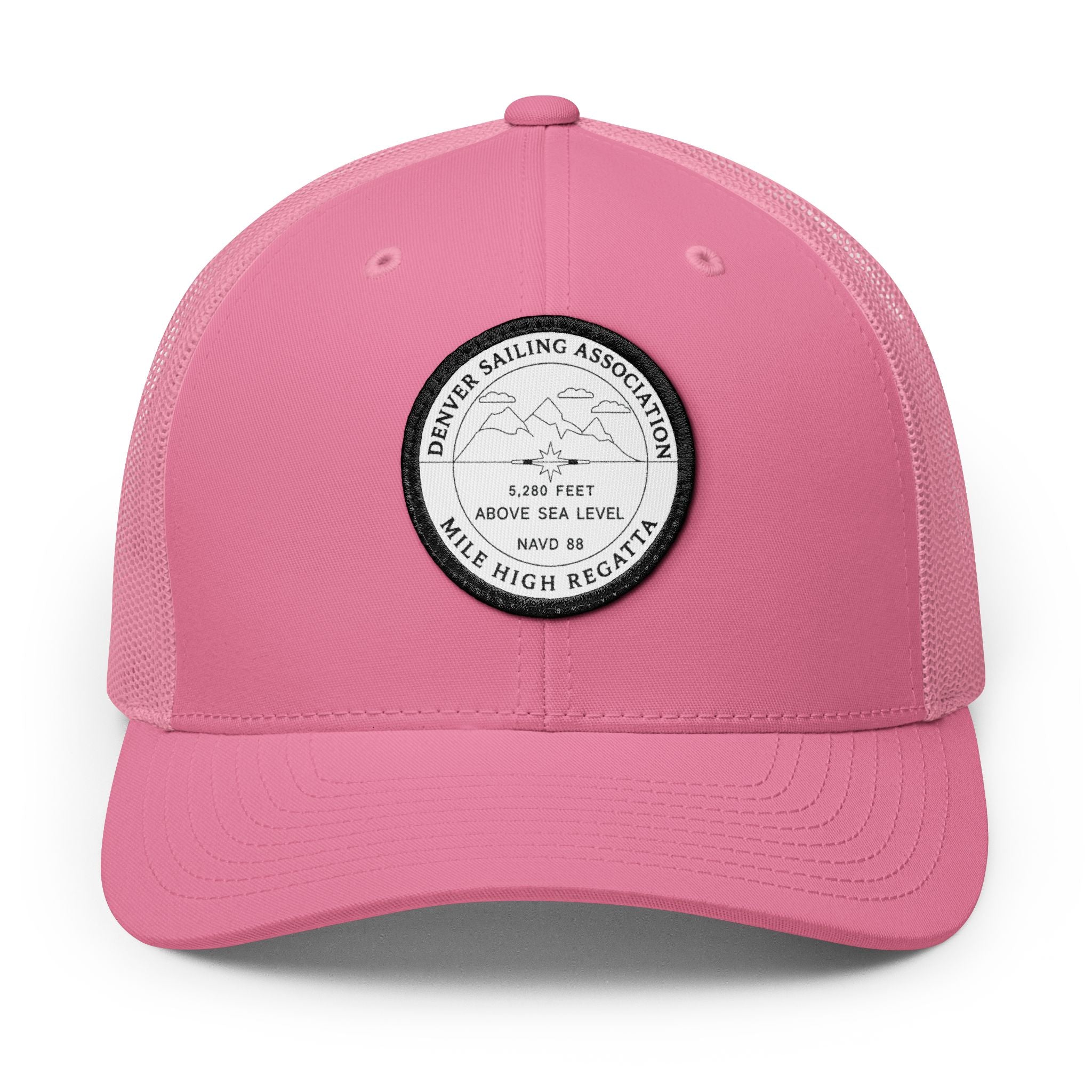 Mile High Regatta Embroidered Patch Trucker Cap