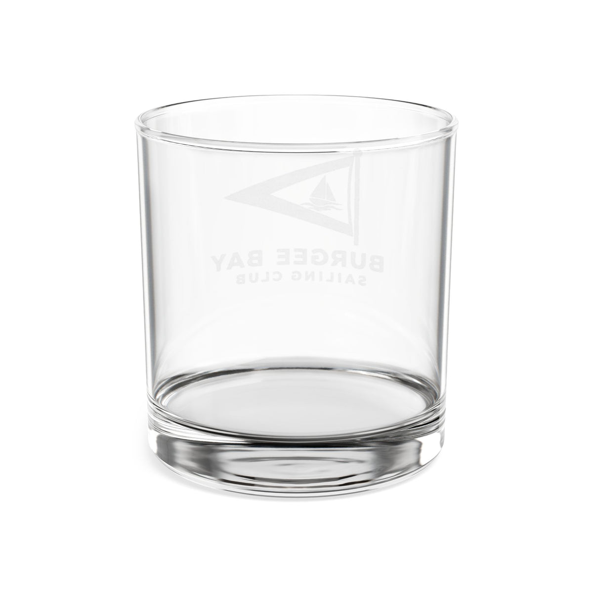 Burgee Bay Rocks Glass (Engraved)