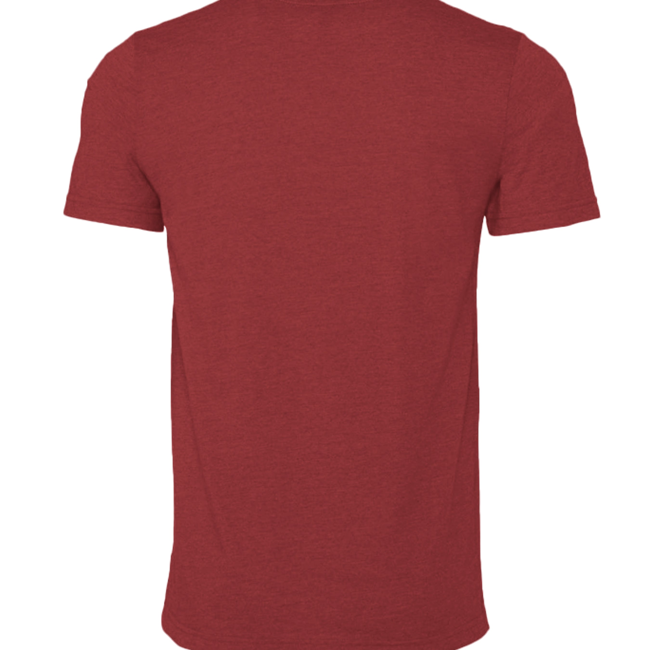 Heather Canvas Red - 3001CVC - BACK