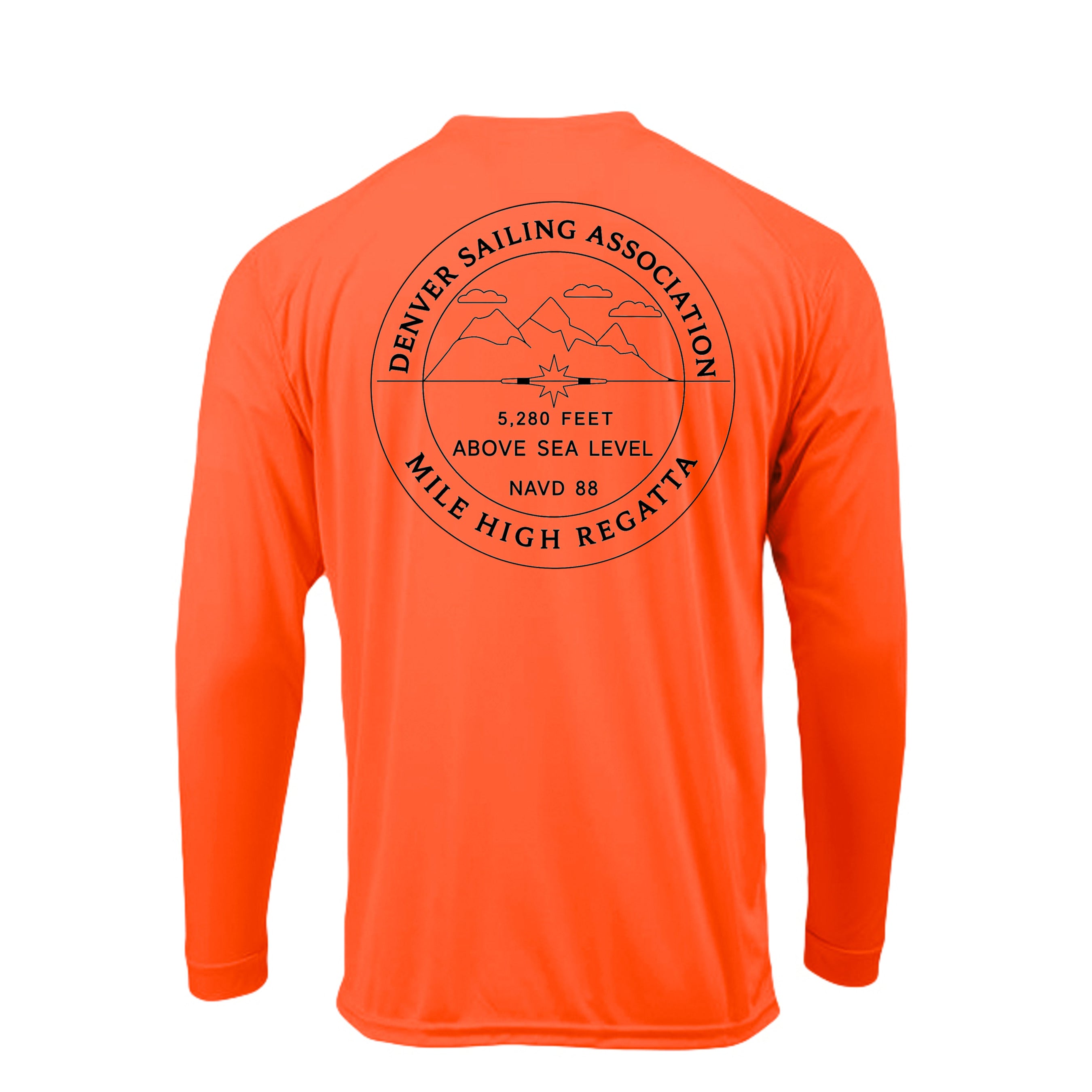 Neon Orange - 210 - BACK
