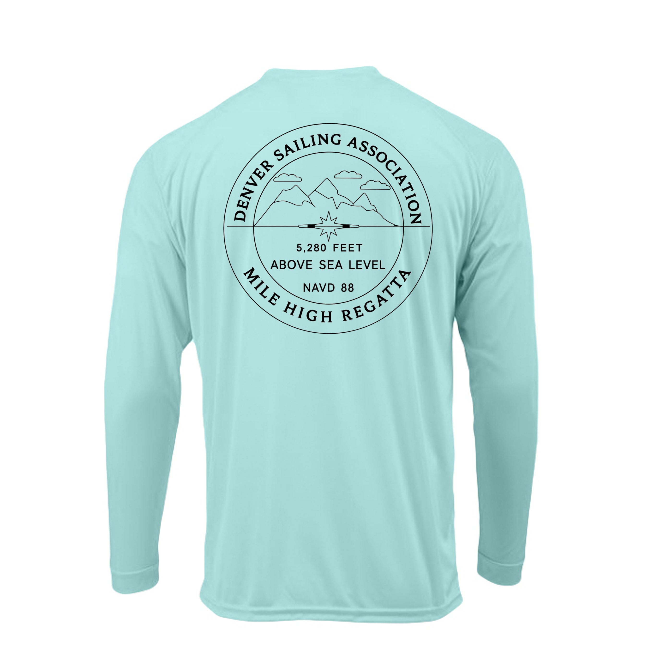Aqua Blue - 210 - BACK